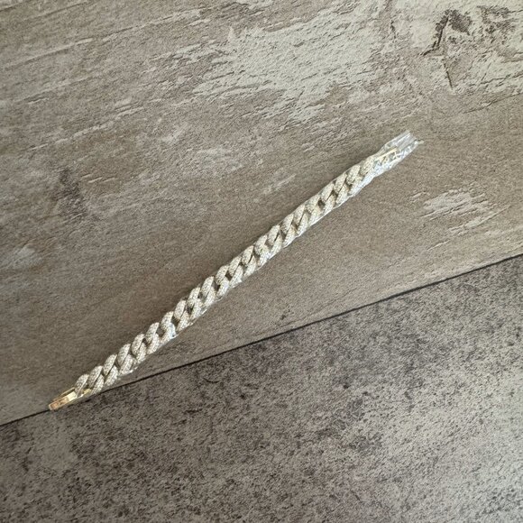 OBJKTS Jewelry | Gold-Plated Cuban Chain Link Bracelet - Picture 5 of 7